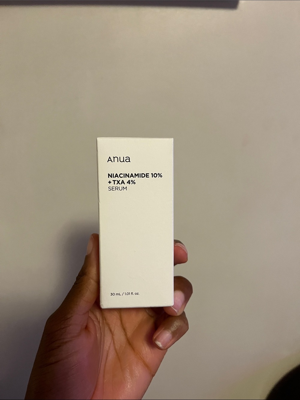 Anua Niacinamide 10% + TXA 4% Serum — White